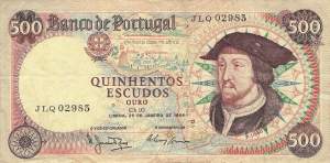 500 Escudos 25.1.1966